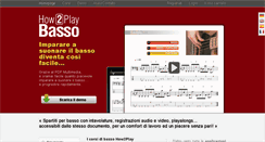 Desktop Screenshot of how2play-basso.com